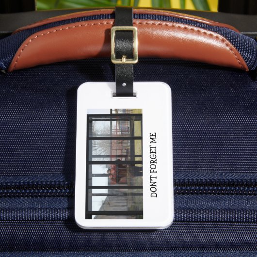 Vergeet me niet bagagelabel (Voorkant Insitu 2)