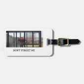 Vergeet me niet bagagelabel (Voorkant horizontaal)