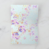 Vergeet me niet "Beggar Style"-Kaart Kaart (Binnen)