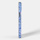 Vergeet me niet blauw Floral iPhone / iPad hoesje (Achterkant / Rechts)