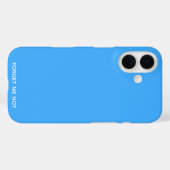 Vergeet-me-niet blauwe kleurennaam Case-Mate iPhone case (Achterkant (horizontaal))