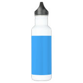 Vergeet-me-niet blauwe kleurennaam waterfles  (Links)