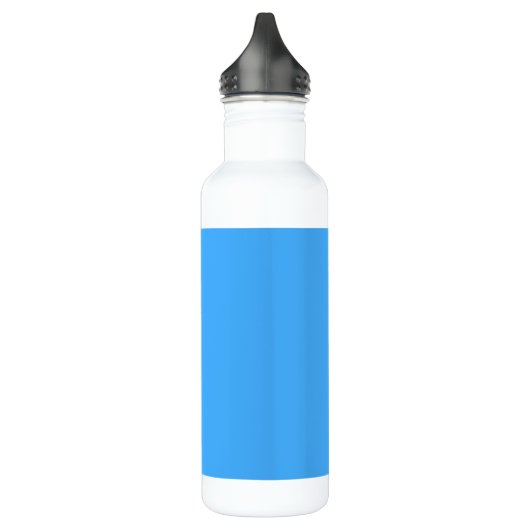 Vergeet-me-niet blauwe kleurennaam waterfles  (Links)