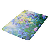 Vergeet-me-niet bloemen badmat (Gekanteld)