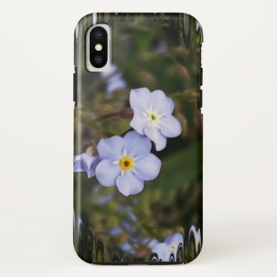 Vergeet me niet bloemen Case-Mate iPhone case