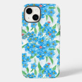 Vergeet me niet bloemen en ladybugs Case-Mate iPhone case (Achterkant)