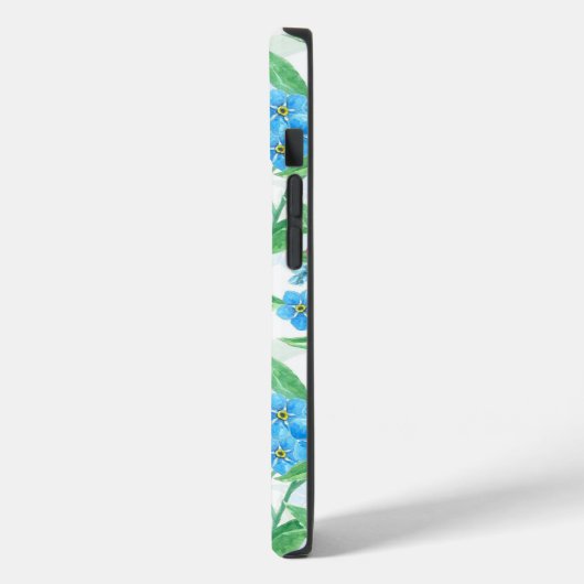 Vergeet me niet bloemen en ladybugs Case-Mate iPhone case (Achterkant / Links)