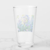 Vergeet-me-niet bloemen glas (Achterkant)