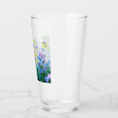 Vergeet-me-niet bloemen glas (Links)