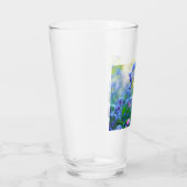 Vergeet-me-niet bloemen glas (Rechts)