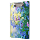 Vergeet-me-niet bloemen klembord (Links)