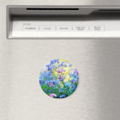 Vergeet-me-niet bloemen magneet (Insitu (Vaatwasser))