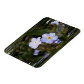 Vergeet me niet bloemen magneet (Linkerzijde)