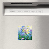 Vergeet-me-niet bloemen magneet (Insitu (Vaatwasser))