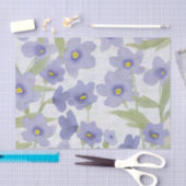 vergeet-me-niet-bloemen print tissuepapier (Craft)