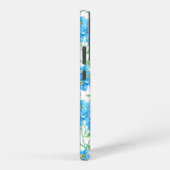 Vergeet me niet bloemen samsung galaxy hoesje (Rechterkant)