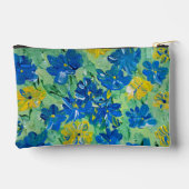 Vergeet-me-niet bloemige Accessoires etui (Achterkant)