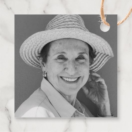 Vergeet me niet bloemzaad begrafenis gedenkteken bedankjes labels (Achterkant)