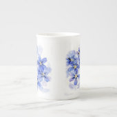 Vergeet-me-niet Bone China mok (Voorkant)