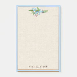 Vergeet-me-niet Bouquet Blue Flowers Rustic Cute Post-it® Notes