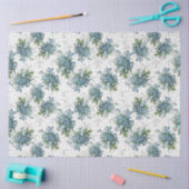 Vergeet me niet bouquet tissue papier (Craft)