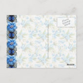 Vergeet-me-niet Briefkaart (Achterkant)