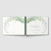 Vergeet-me-niet bruiloft gastenboek (Volledig)