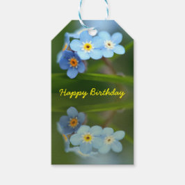 Vergeet me niet Cadeau Labels Cadeaulabel