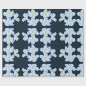 Vergeet me niet cadeaupapier (Vlak)