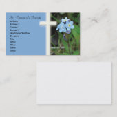 Vergeet me niet Christelijk Visitekaartje te overs (Voorkant / Achterkant)