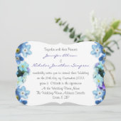 Vergeet me niet dat de Waterverf van de bloemen ge Kaart (Staand voorkant)