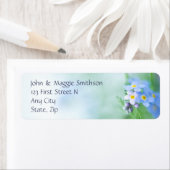 Vergeet me niet dat er geen blauwe tuinventilator  etiket (Insitu)