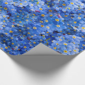 Vergeet me niet dat er geen bloem is cadeaupapier (Hoek)