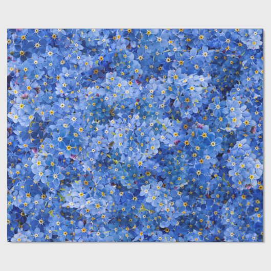 Vergeet me niet dat er geen bloem is cadeaupapier (Vlak)