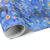 Vergeet me niet dat er geen bloem is cadeaupapier (Rol Hoek)