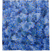 Vergeet me niet dat er geen bloem is douchegordijn (Voorkant)