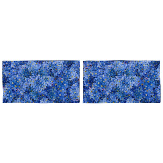 Vergeet me niet dat er geen bloem is kussensloop (Voorkant-Set)