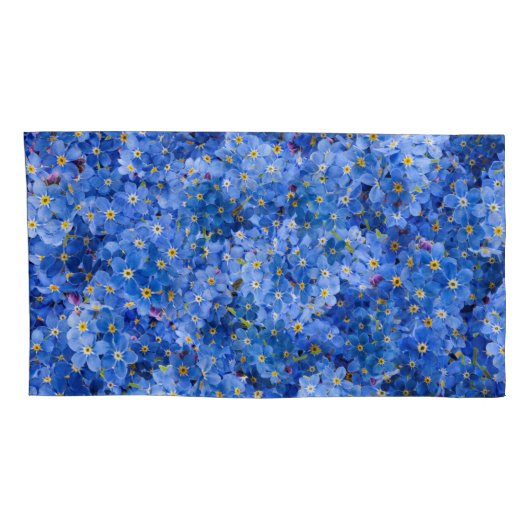 Vergeet me niet dat er geen bloem is kussensloop (Achterkant-Rechts)