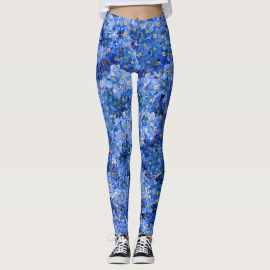 Vergeet me niet dat er geen bloem is leggings (Voorkant)