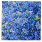 Vergeet me niet dat er geen bloem is tegeltje (Voorkant)