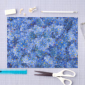 Vergeet me niet dat er geen bloem is tissuepapier (Craft)