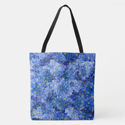 Vergeet me niet dat er geen bloem is tote bag (Voorkant)