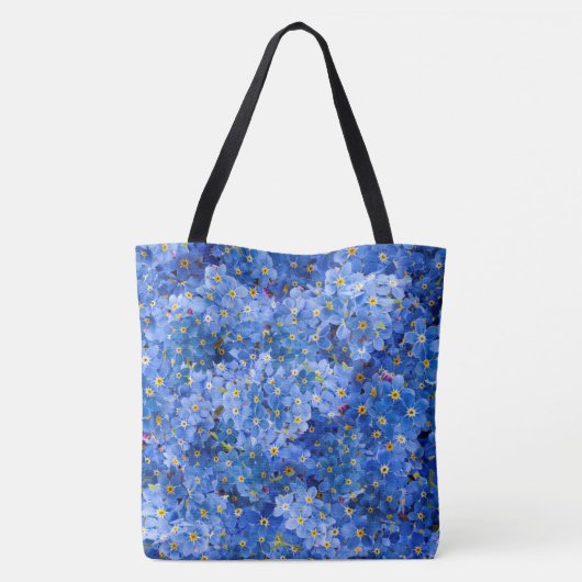 Vergeet me niet dat er geen bloem is tote bag (Achterkant)