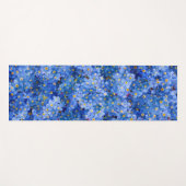 Vergeet me niet dat er geen bloem is yogamat (Voorkant (horizontaal))