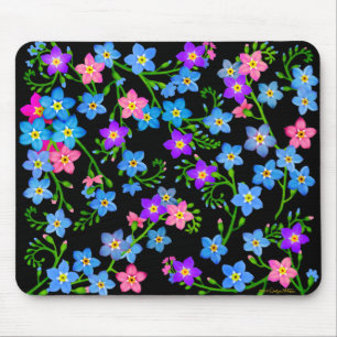 Vergeet me niet dat Garden Flowers Mousepad me nie Muismat