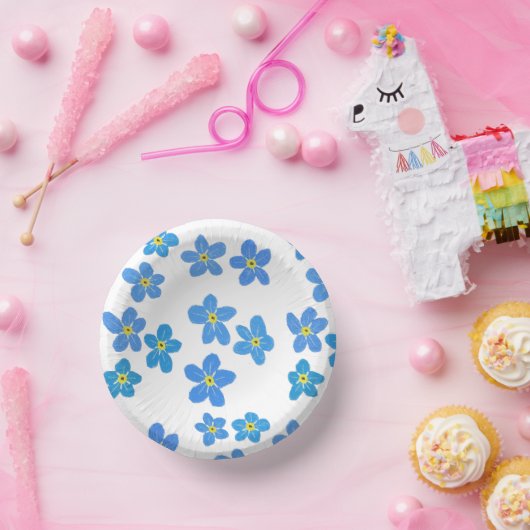 Vergeet me niet dat het geen bloemen is papieren kommen (Feest)