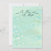 Vergeet me niet dat het huwelijk een uitnodiging i (Achterkant)