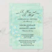 Vergeet me niet dat het huwelijk een uitnodiging i (Voorkant / Achterkant)