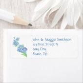 Vergeet me niet dat ik geen aangepaste Waterverf t Etiket (Insitu)