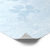 Vergeet me niet dat ik geen aangepaste Waterverf t Poster (Hoek)